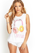 Thumbnail for your product : Forever 21 Play it Sweet Tank