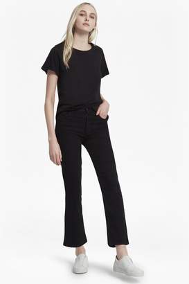 French Connection Rebound Cropped Kick Flare Jeans