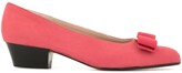 Thumbnail for your product : Ferragamo Pre-Owned 1990s Vara bow low heel pumps