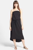 Thumbnail for your product : Allen Allen Strapless High/Low Maxi Dress