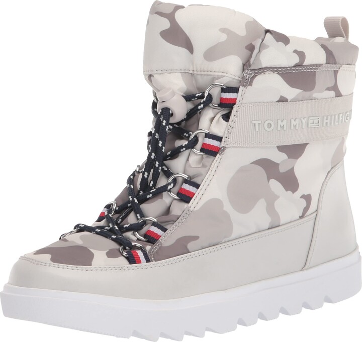 Tommy Hilfiger Gray Women's Boots | ShopStyle