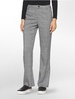 Thumbnail for your product : Calvin Klein Straight Fit Houndstooth Suit Pants