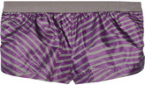 Thumbnail for your product : adidas by Stella McCartney Low Waste printed shell shorts