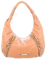 Thumbnail for your product : MICHAEL Michael Kors Embellished Leather Shoulder Bag