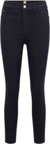 Thumbnail for your product : HUGO BOSS Super-skinny cropped jeggings in dark-blue stretch denim
