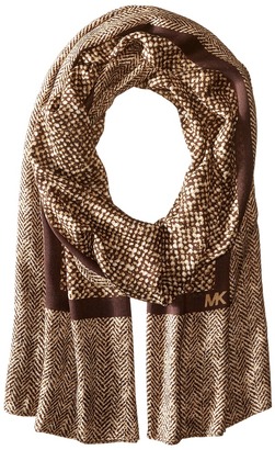 MICHAEL Michael Kors Norfold Desert Tweed Oblong Scarves