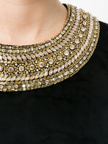 Thumbnail for your product : Amen embellished neck dress