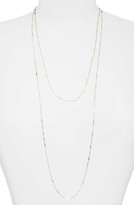Thumbnail for your product : Argentovivo Two-Tone Mirror Multistrand Necklace