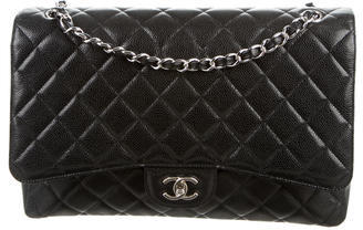 Chanel Caviar Maxi Single Flap Bag