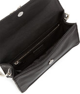 Thumbnail for your product : Milly Riley Leather Mini Bag, Black