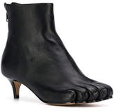 Thumbnail for your product : MM6 MAISON MARGIELA Leather Stivaletto Boots