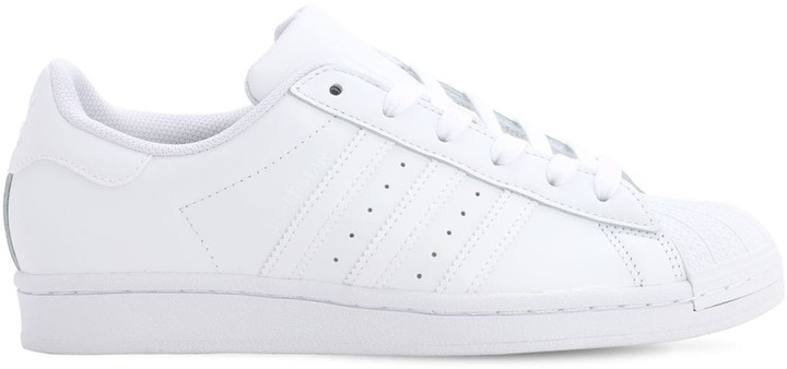 adidas white shoes no laces