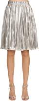 Thumbnail for your product : Ingie Paris PLEATED LAME SKIRT