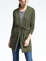 Thumbnail for your product : Banana Republic Merino Belted Open Front Cardigan
