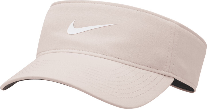 Nike Unisex Dri-FIT Ace Swoosh Visor in Pink - ShopStyle Hats