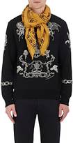 Thumbnail for your product : Alexander McQueen Men's Mixed-Print Wool-Silk Voile Scarf