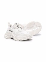 Thumbnail for your product : Balenciaga Kids Triple S sneakers