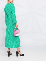 Thumbnail for your product : Rixo floral-print V-neck dress