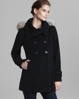 Thumbnail for your product : Marc New York 1609 Marc New York Coat - Plush Fur Trim Hood