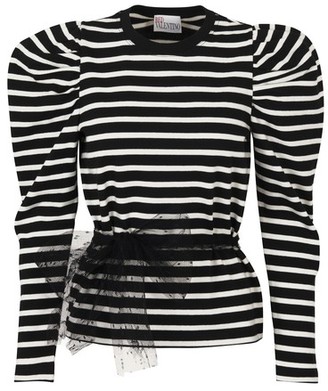 RED Valentino Long Sleeves Jersey Top