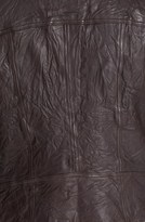 Thumbnail for your product : Halogen Crinkled Leather Moto Vest (Regular & Petite) (Online Only)