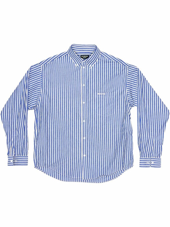 Balenciaga Stripe Shirt | Shop The Largest Collection | ShopStyle