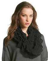 Thumbnail for your product : Betsey Johnson Ruched Metallic Infinity Scarf