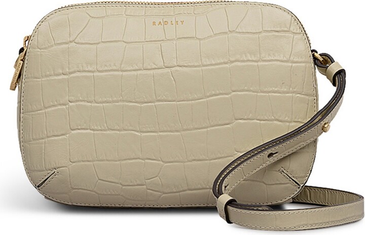 Radley London Dukes Place Faux Croc Small Zip Top Crossbody Bag