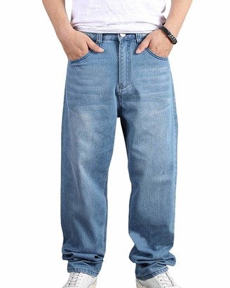 loose fit mens jeans uk