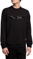 Thumbnail for your product : Karl Lagerfeld Paris Men's Signature Logo Crewneck Sweatshirt