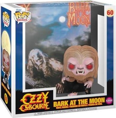 Funko Pop! Albums: Ozzy Osbourne - Bark at The Moon - Flocked - Collectable Vinyl Figure - Gift Idea - Official Merchandise - Toys for Kids &...