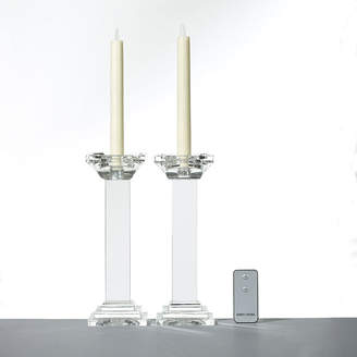 OKA Pair of Tapered LED Candles