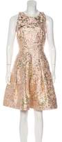 Thumbnail for your product : Oscar de la Renta Brocade Mini Dress