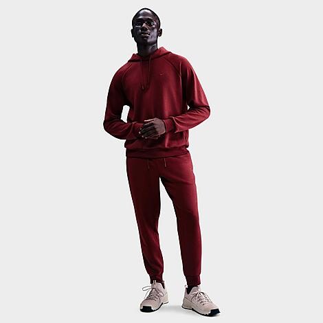 Nike Men's Primary Dri-FIT UV Versatile Jogger Pants in Dark Team Red/Dark Team Red | Size: L Tall