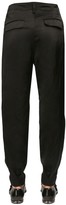 Thumbnail for your product : Dolce & Gabbana Viscose & Linen Satin Pants W/ Zips