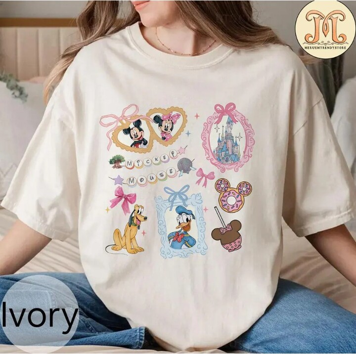 Disney Mickey and Minnie Shirts, Disney Trip 2025 Shirts, Disneyland Trip Shirts, Disney Couple Shirt, Disney Gift for Her