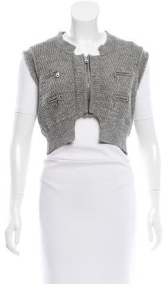 Chloé Wool Cropped Vest