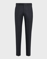 Thumbnail for your product : Ermenegildo Zegna Men's Wool Flannel FF Dress Pants
