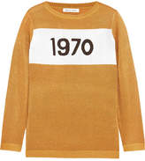 Thumbnail for your product : Bella Freud Sparkle 1970 Metallic Knitted Sweater - Gold