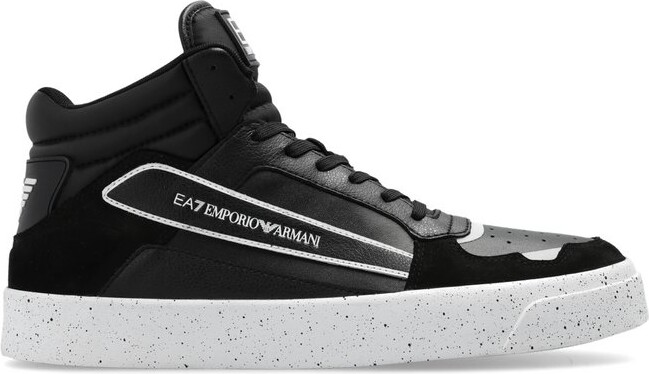 EA7 Emporio Armani Men's Black Sneakers & Athletic Shoes | over 60 EA7  Emporio Armani Men's Black Sneakers & Athletic Shoes | ShopStyle | ShopStyle
