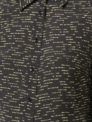 Derek Lam 10 Crosby Long Sleeve Shirtdress with Asymmetrical Hem