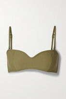 Thumbnail for your product : BONDI BORN Clara Bikini Top - Green