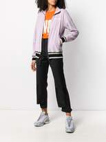 Thumbnail for your product : Palm Angels Zip Up Stripe Detail Jacket
