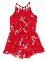 Thumbnail for your product : Hannah Banana Little Girl's Floral-Print Romper