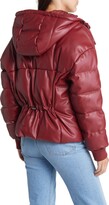Thumbnail for your product : Levi's Water Resistant Faux Leather Puffer Jacket