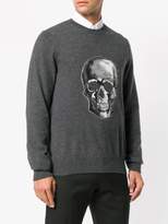 Thumbnail for your product : Alexander McQueen skull intarsia jumper