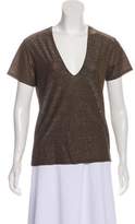 Thumbnail for your product : Reformation Metallic Knit Top Metallic Metallic Knit Top