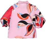 Thumbnail for your product : Emilio Pucci Eliconia Printed Silk Satin Shirt