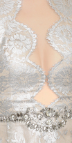 Thumbnail for your product : Marchesa Metallic Lace Dress