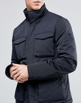 Thumbnail for your product : Armani Jeans Field Jacket With 4 Pockets Water Repellent